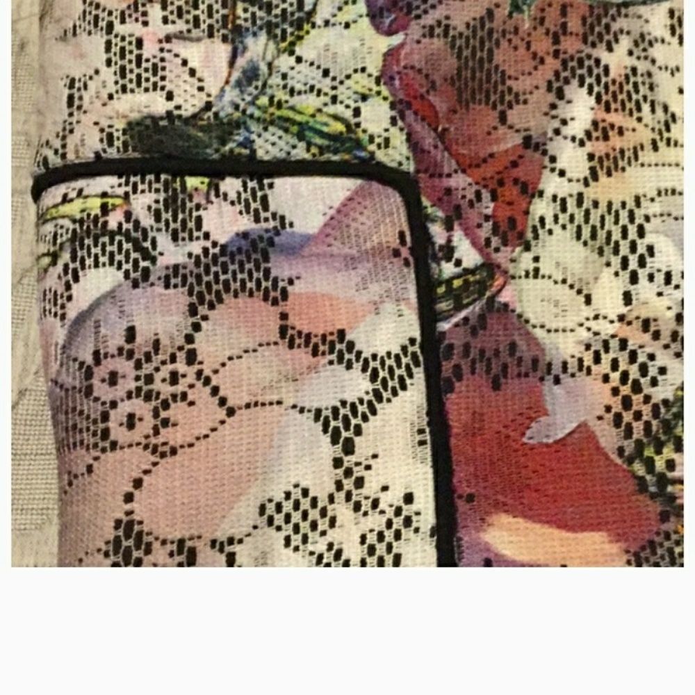 Nicole Miller Strapless Lace Sheath Dress - Picture 8 of 8
